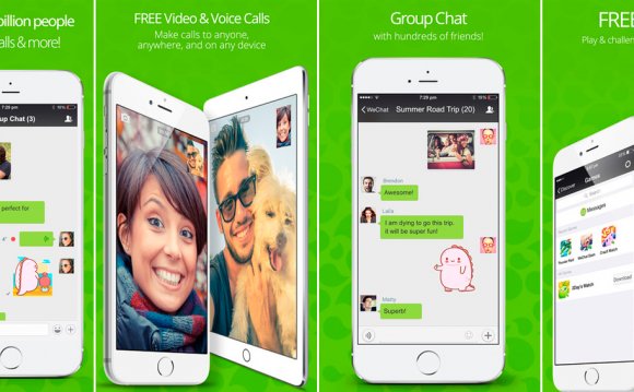 Photo: WeChat -features shown
