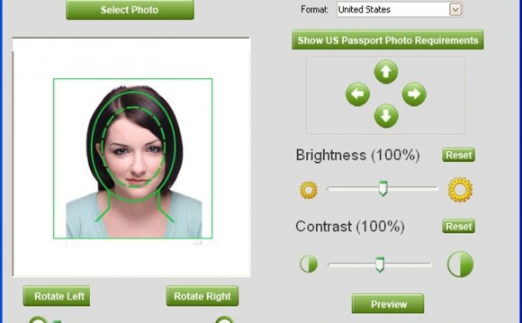 Free passport photo software