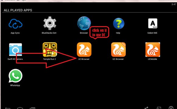 Download UC Browser for PC
