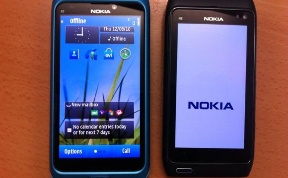 Nokia E7 and N8