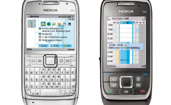 Nokia E71 and E66