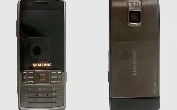 Samsung B5100 front and back