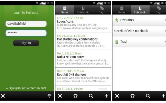 Symbian Apps: NoteKeeper for