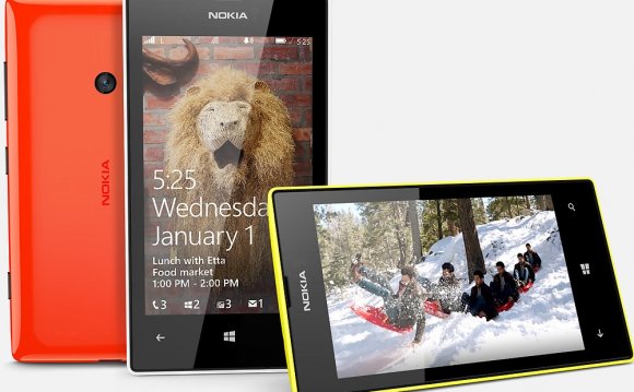 Nokia Lumia 525: Pretty