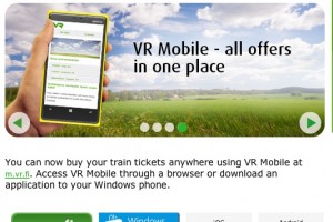 Finnish Railway company VR launch WP app for ticket sales – Android & iPhone coming later