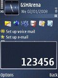 Nokia E51 screenshots