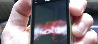 Nokia X6 booting up with CFW