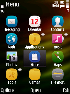 Screenshot,  Anna themes on 3rd Edition