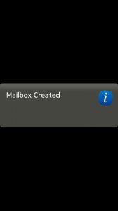 Screenshot, Email set-up Symbian Screenshot, Email set-up Symbian