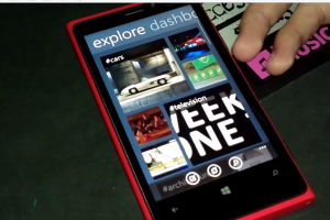 Video: Official Tumblr App for WP Demoed on Lumia 920
